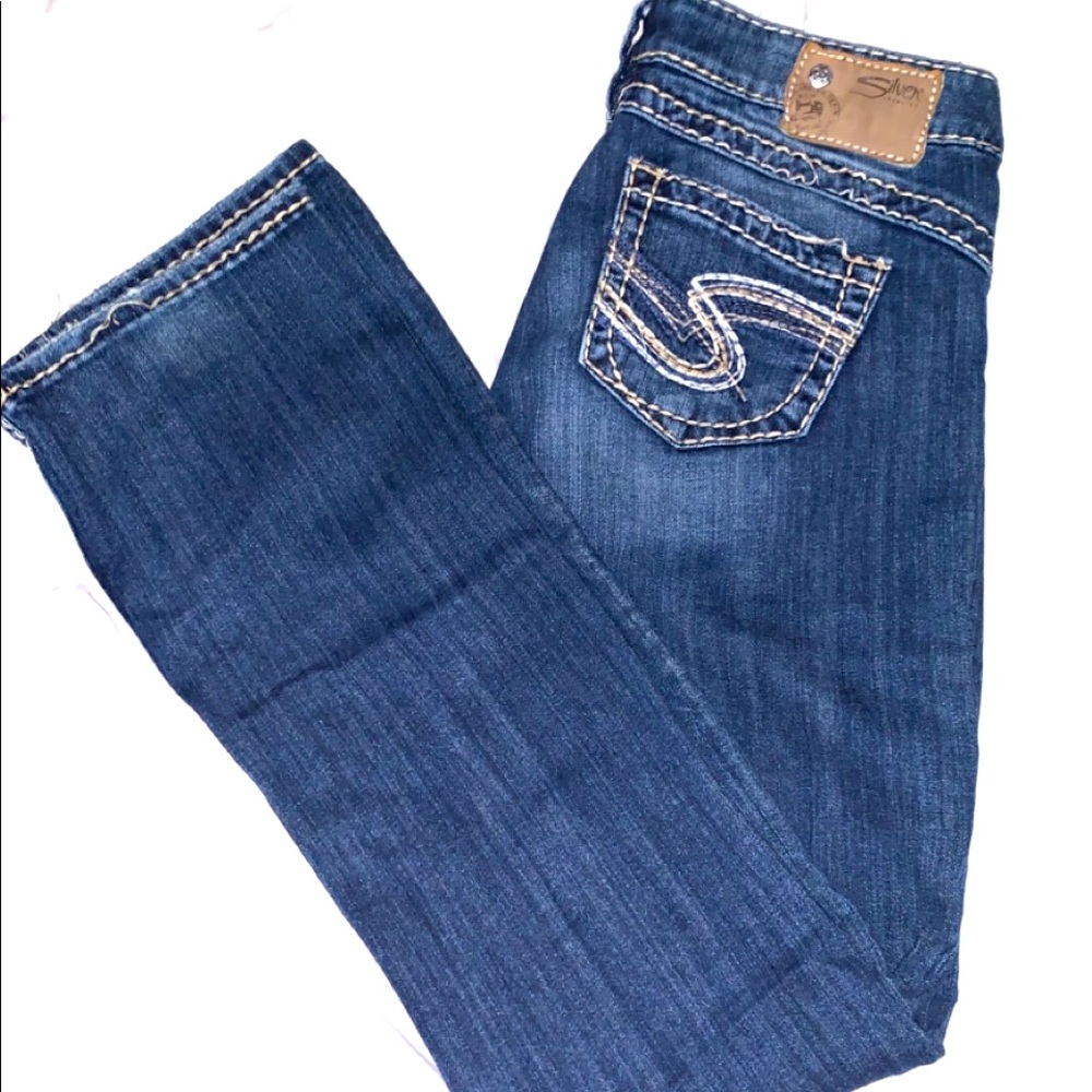 Silver super cute jeans!